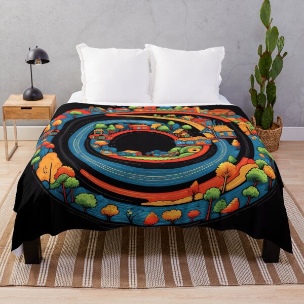 Item preview, “Urban Harmony: Circular Landscape” designed and sold by Art-Vortex-fr.