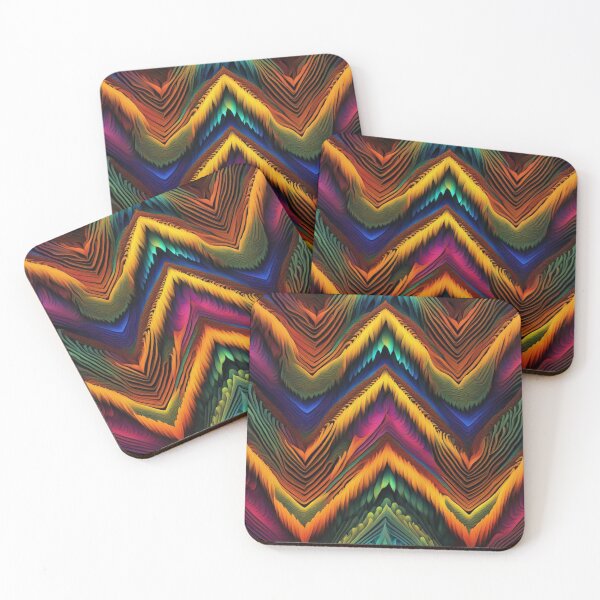 Item preview, ZIGZAG LANDSCAPE PATTERN  designed and sold by Owl-o-the-wisp.