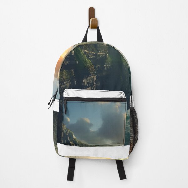 Item preview, A cliff with water and a sunset designed and sold by johndesign88.
