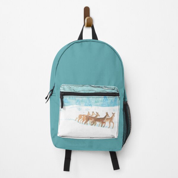 Item preview, Herd of Roe Deer in Winter designed and sold by Julia Doria.