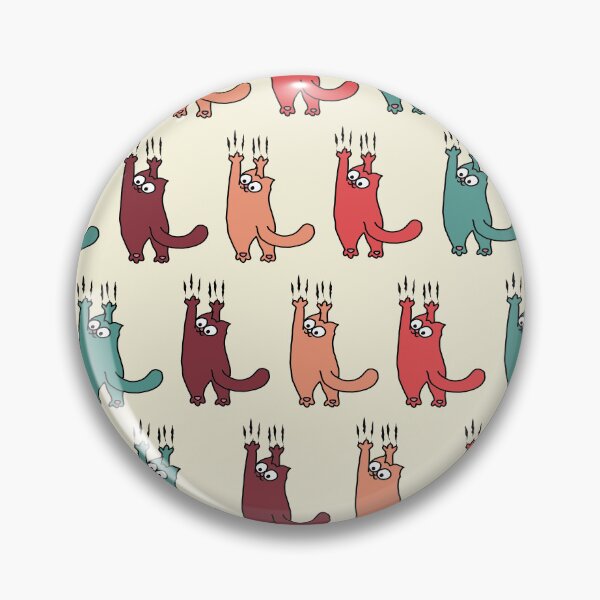 Item preview, funny cat pattern designed and sold by azet-art.