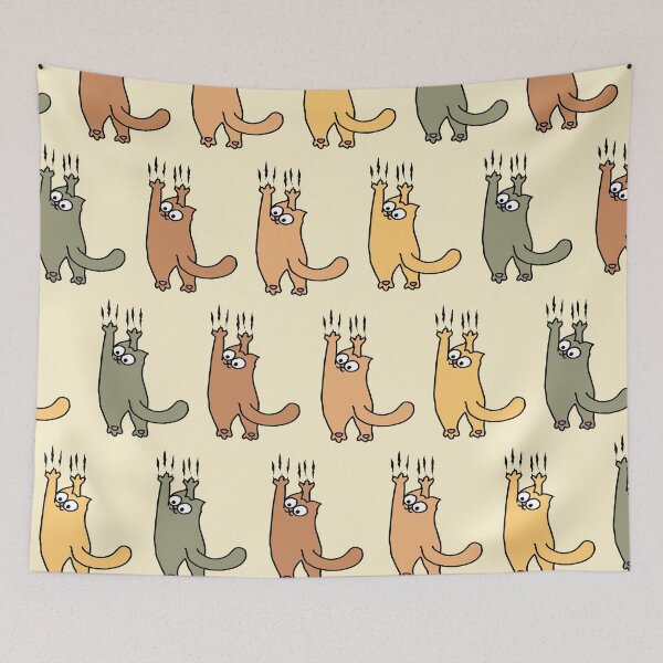 Item preview, funny cat pattern designed and sold by azet-art.