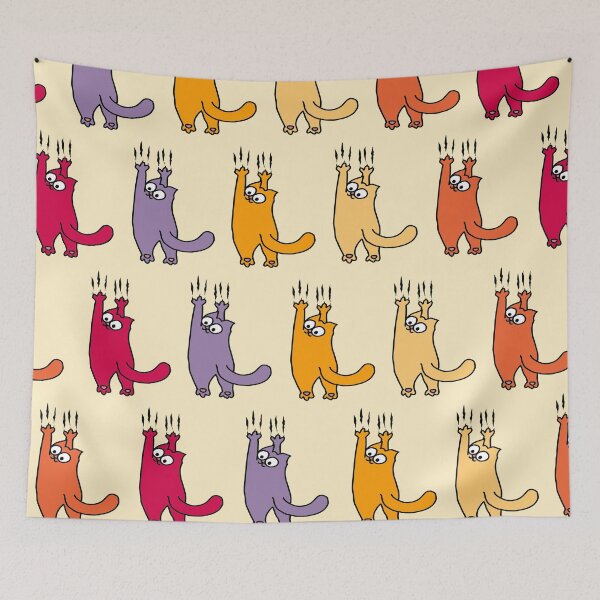 Item preview, funny cat pattern designed and sold by azet-art.