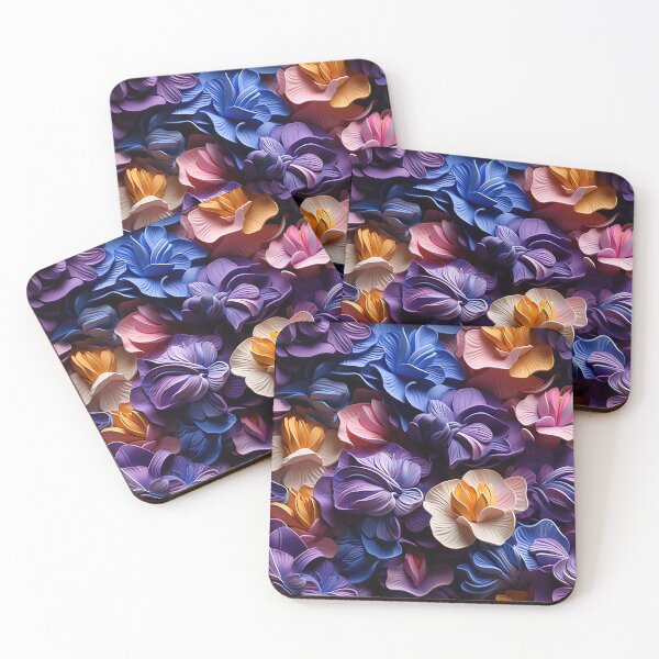 Item preview, Iris Tile 07: Royal Palette Velvet Kisses in Golden Sunbeams and Purple Fire designed and sold by TheBrainArt.