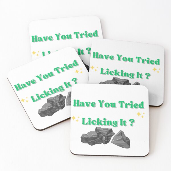 Item preview, Rockhounding Stickers: Have You Tried Licking It | Water bottle Sticker | Waterproof Sticker | Laptop Sticker | Vinyl Sticker | Art |Decal | designed and sold by Fresh Clothes.