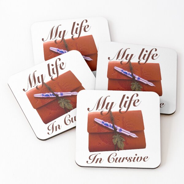 Item preview, Journaling: My Life In Cursive designed and sold by TheArtCave.