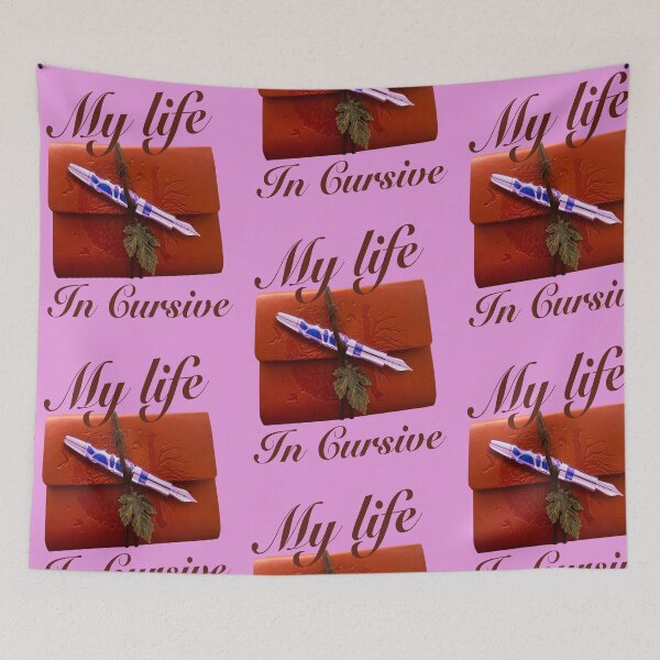 Item preview, Journaling: My Life In Cursive designed and sold by TheArtCave.