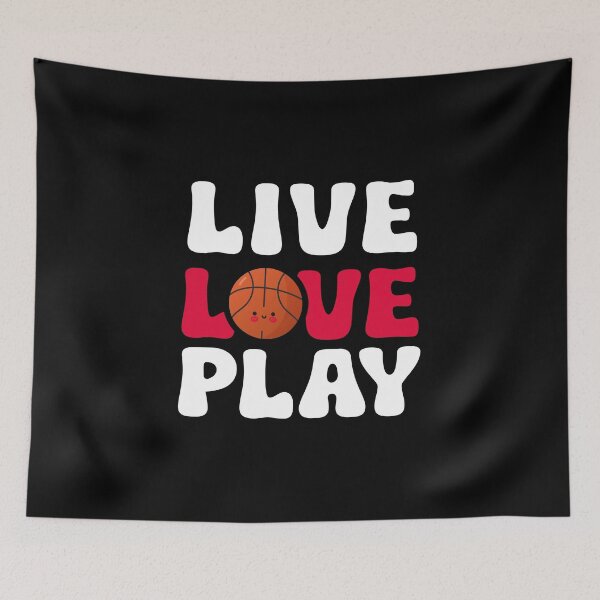 Item preview, Vive, ama, juega - Baloncesto designed and sold by Creavodesigns.