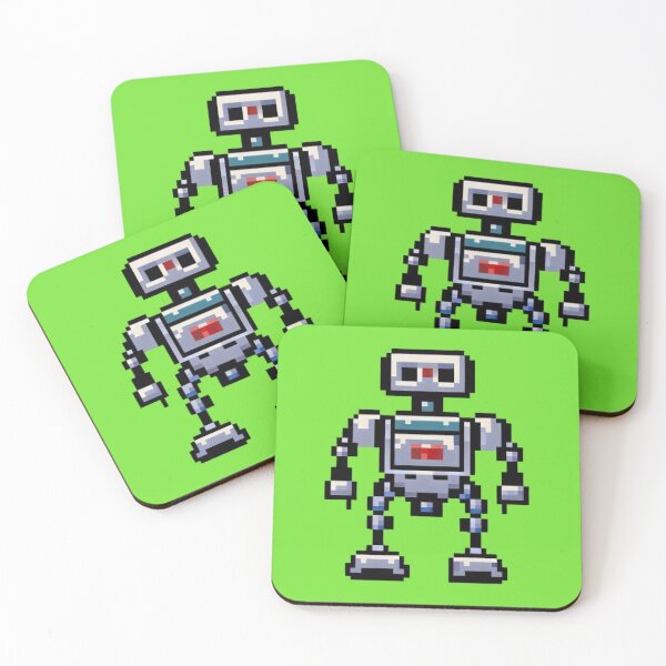 Artikelvorschau, 8-Bit-Roboter entworfen und verkauft von Donkey's Salad.