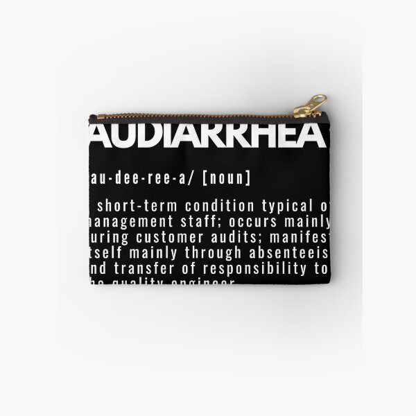 Item preview, Audiarrhea Funny Definition Quality Engineer designed and sold by BAZART-CREATION.
