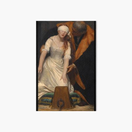 Artikel-Vorschau von Kunsthistorisches Gemälde – „Lady Jane Grey“ von Delaroche (1833 – Quadratisch), designt und verkauft von Luna Pendleton.