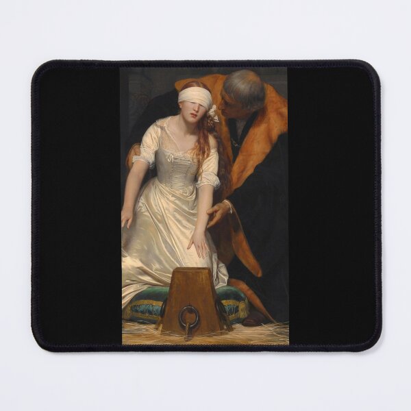 Item preview, Art History Painting - "Lady Jane Grey" by Delaroche (1833 - Square) designed and sold by Luna Pendleton.
