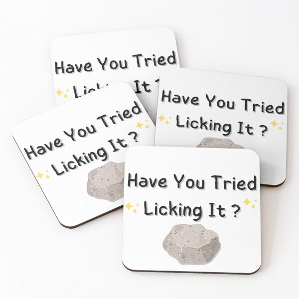 Item preview, Rockhounding Stickers: Have You Tried Licking It | Water bottle Sticker | Waterproof Sticker | Laptop Sticker | Vinyl Sticker | Art |Decal | designed and sold by Fresh Clothes.