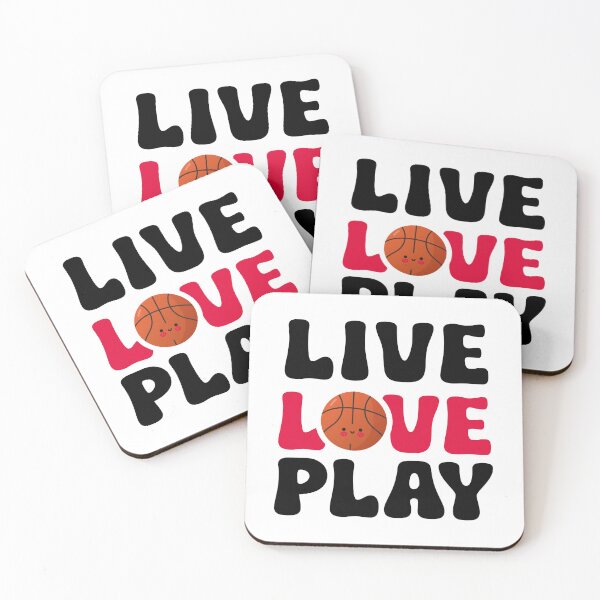Item preview, Live, Love, Play - Basketball  designed and sold by Creavodesigns.