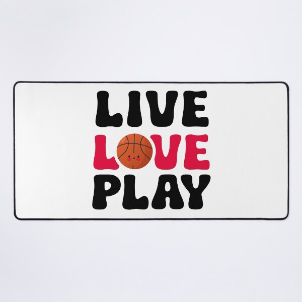 Item preview, Live, Love, Play - Basketball  designed and sold by Creavodesigns.