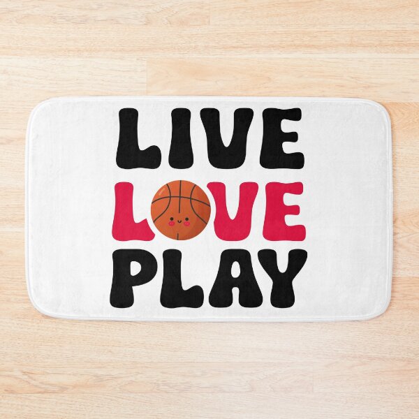 Item preview, Live, Love, Play - Basketball  designed and sold by Creavodesigns.