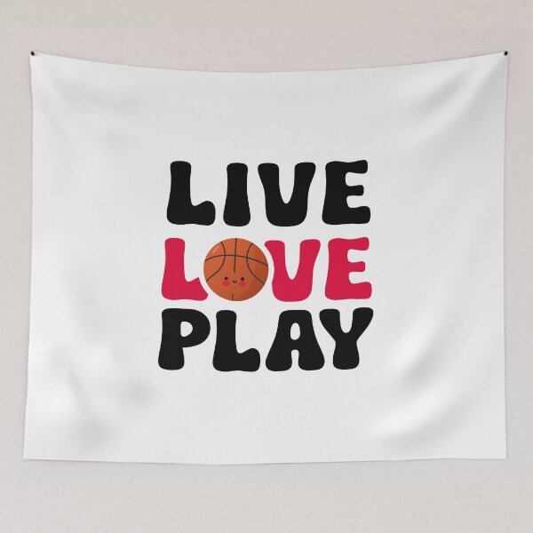 Item preview, Vive, ama, juega - Baloncesto designed and sold by Creavodesigns.