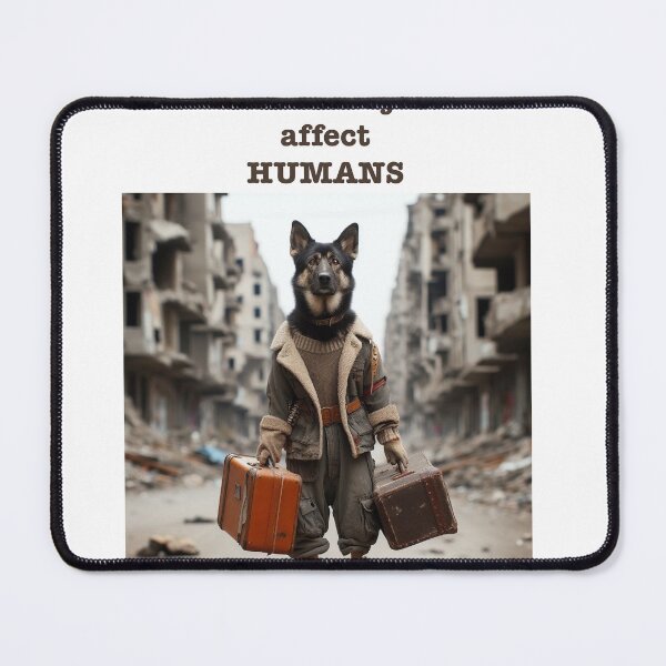 Item preview, Wars don't just affect humans designed and sold by Forsetiservices.