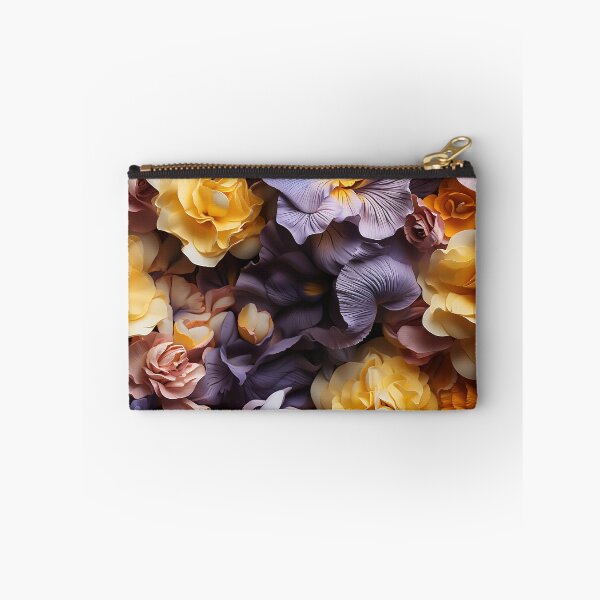 Item preview, Iris Tile 10: Royal Palette Velvet Kisses in Golden Sunbeams and Purple Fire designed and sold by TheBrainArt.