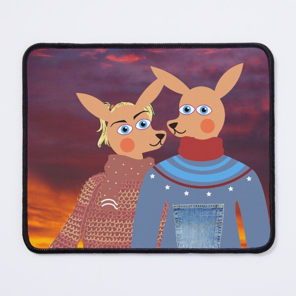 Item preview, Kangaroos at sunset designed and sold by GasconyPassion.