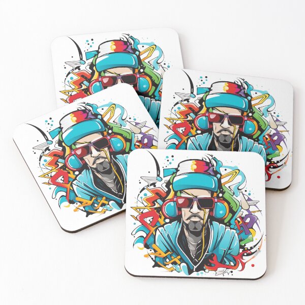 Item preview, Vibrational Fusion of Graffiti Art designed and sold by MateLDN.