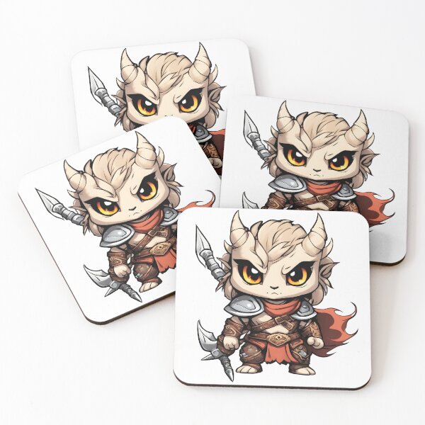 Item preview, Chibi bárbaro nacido de dragón designed and sold by The-Chibi-Store.