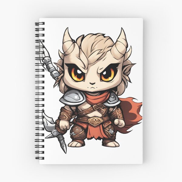 Item preview, Dragonborn Barbarian Chibi designed and sold by The-Chibi-Store.