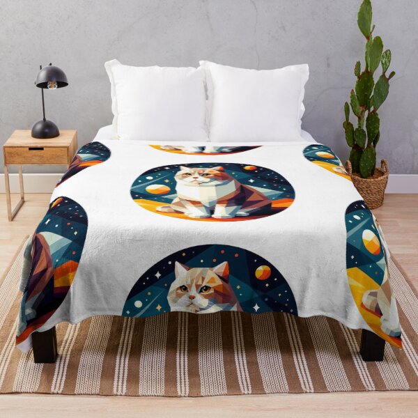 Item preview, Cute geometric colorful cats 21 designed and sold by slamnoah.