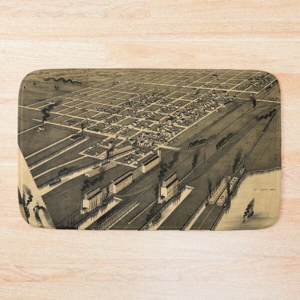 Item preview, West Superior, Wisconsin (1887) designed and sold by allhistory.