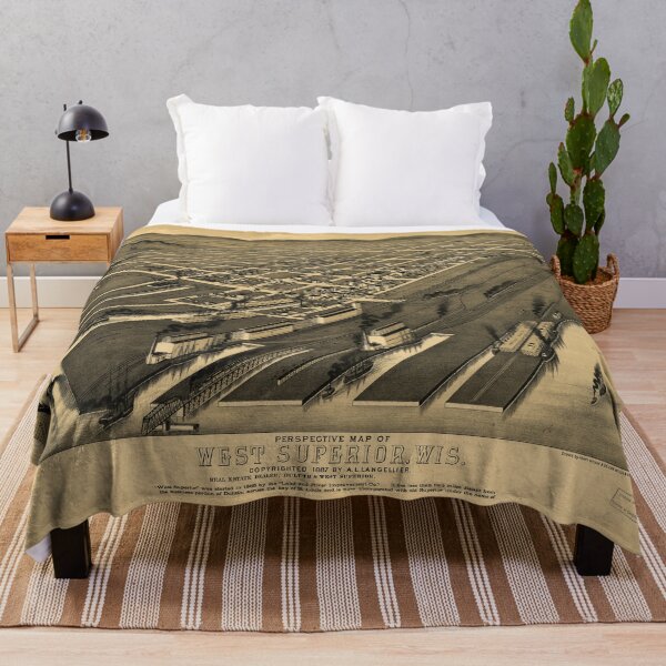 Item preview, West Superior, Wisconsin (1887) designed and sold by allhistory.