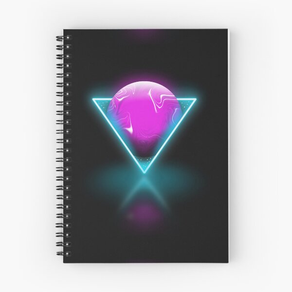 Item preview, Purple planet in a neon triangle designed and sold by AhmedTheMaker.