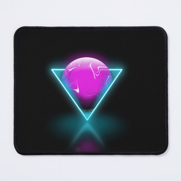 Item preview, Purple planet in a neon triangle designed and sold by AhmedTheMaker.