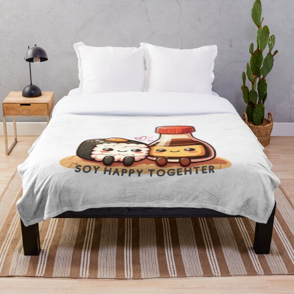 Item preview, Soy felices juntos | Amante del sushi | san valentin designed and sold by ShopCoolStop.