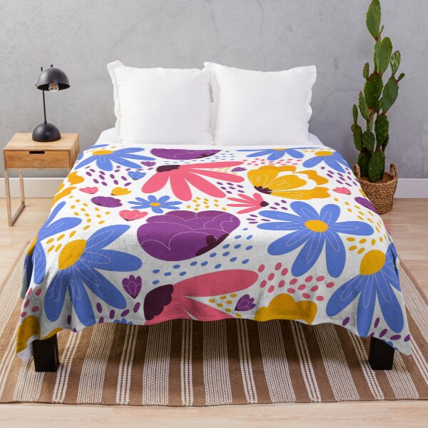 Item preview, Colorful flowery designed and sold by SteinbArt.
