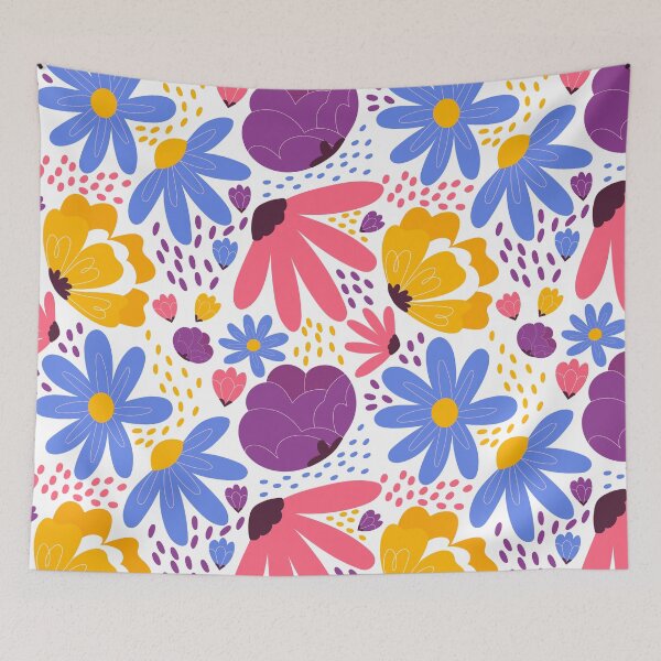 Item preview, Colorful flowery	 designed and sold by SteinbArt.