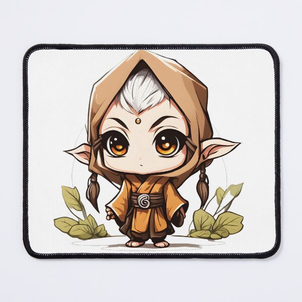 Item preview, Wood-Elf Monk Chibi designed and sold by The-Chibi-Store.