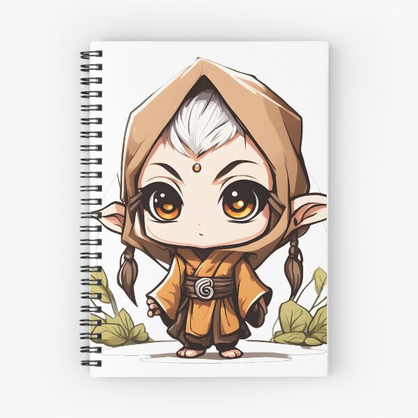 Item preview, Wood-Elf Monk Chibi designed and sold by The-Chibi-Store.
