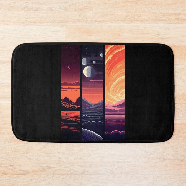 Item preview, Mystical Extraterrestrial Vistas Collage Art. designed and sold by GiveMeMood.