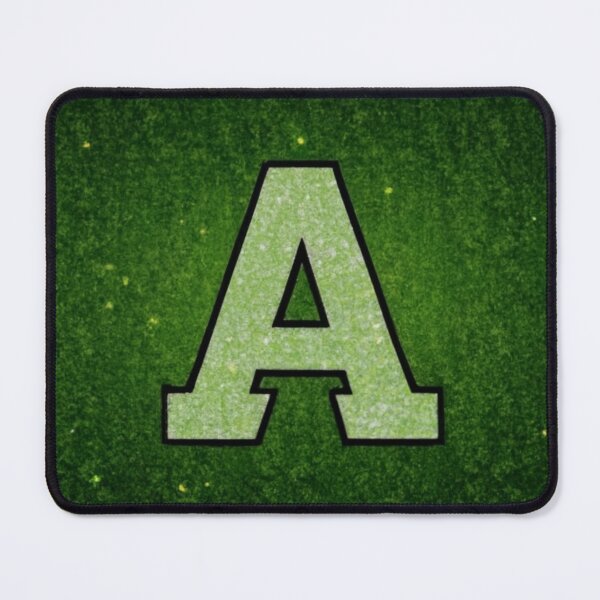 Item preview, Light Green letter A Patch Scl designed and sold by BCD BRANDS.