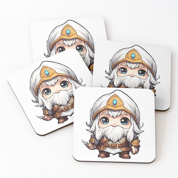 Aperçu de l'œuvre Gnome Paladin Chibi créée et vendue par The-Chibi-Store.