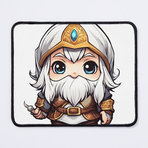 Artikelvorschau, Gnom Paladin Chibi entworfen und verkauft von The-Chibi-Store.
