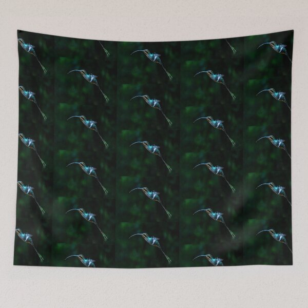 Item preview, Green Hermit Hummingbird in Flight designed and sold by Incakola1.