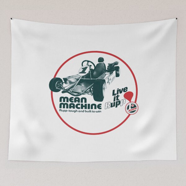 Item preview, Mean machine Rupp kart - 1970s vintage karting designed and sold by retropetrol.