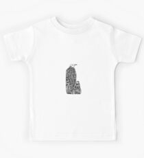 Abstract Penguins Kids Tee