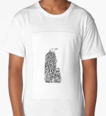 Abstract Penguins Long T-Shirt