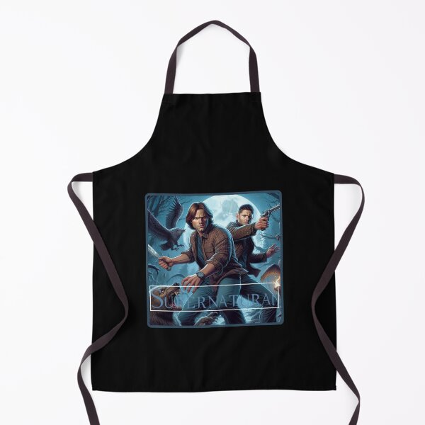 Item preview, Supernatural - Original Artwork by me - 5 of 9 Collection - collage of Sam and Dean Winchester fighting evil. designed and sold by Sunflower5576.