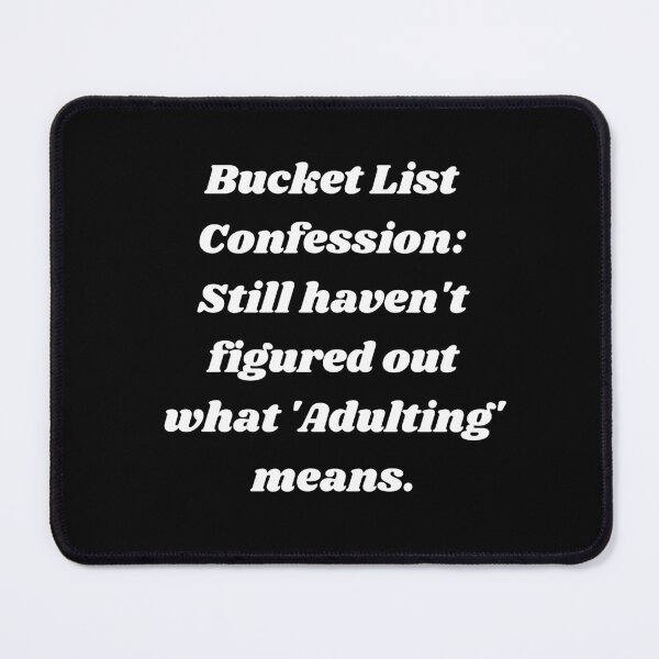 Item preview, BUCKET LIST designed and sold by carlos crane.