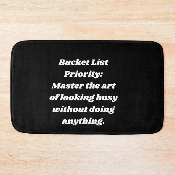 Item preview, BUCKET LIST designed and sold by carlos crane.
