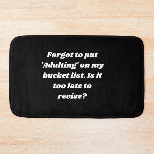 Item preview, BUCKET LIST designed and sold by carlos crane.