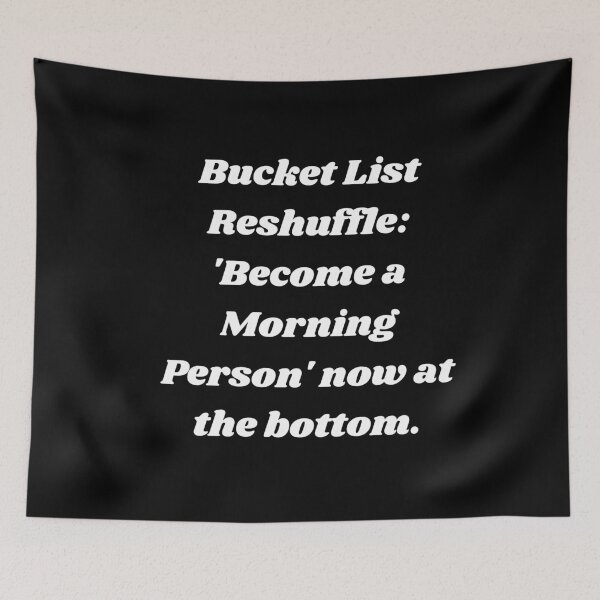 Item preview, BUCKET LIST designed and sold by carlos crane.